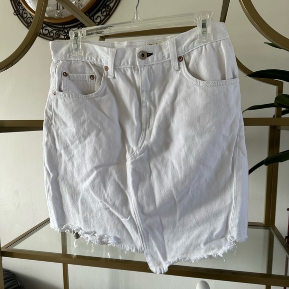 Rag & bone white denim skirt - Picture 7 of 7